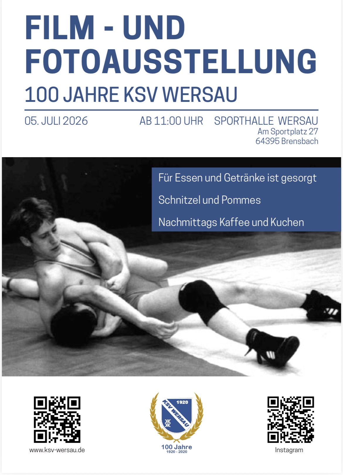 Film- und Fotoausstellung des KSV Wersau zieht in die Sporthalle um